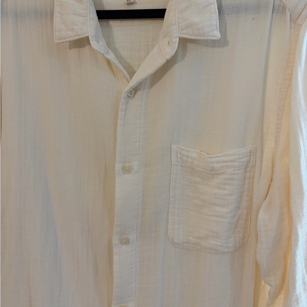 Kato Ripper Gauze Button Down Shirt